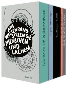 Am Weltenrand sitzen die Menschen und lachen