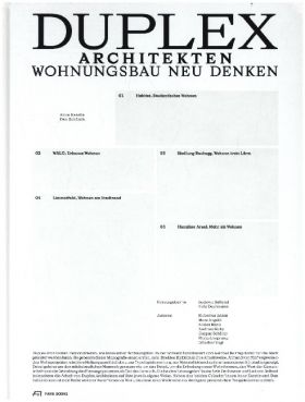 Duplex Architekten. Wohnungsbau neu denken